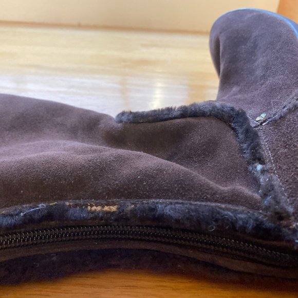 Nike Lab G Series Knee High Brown Suede Boot, Size 9 - Picture 12 of 13